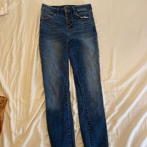 Abercrombie & Fitch Simone High Rise Ankle Jeans